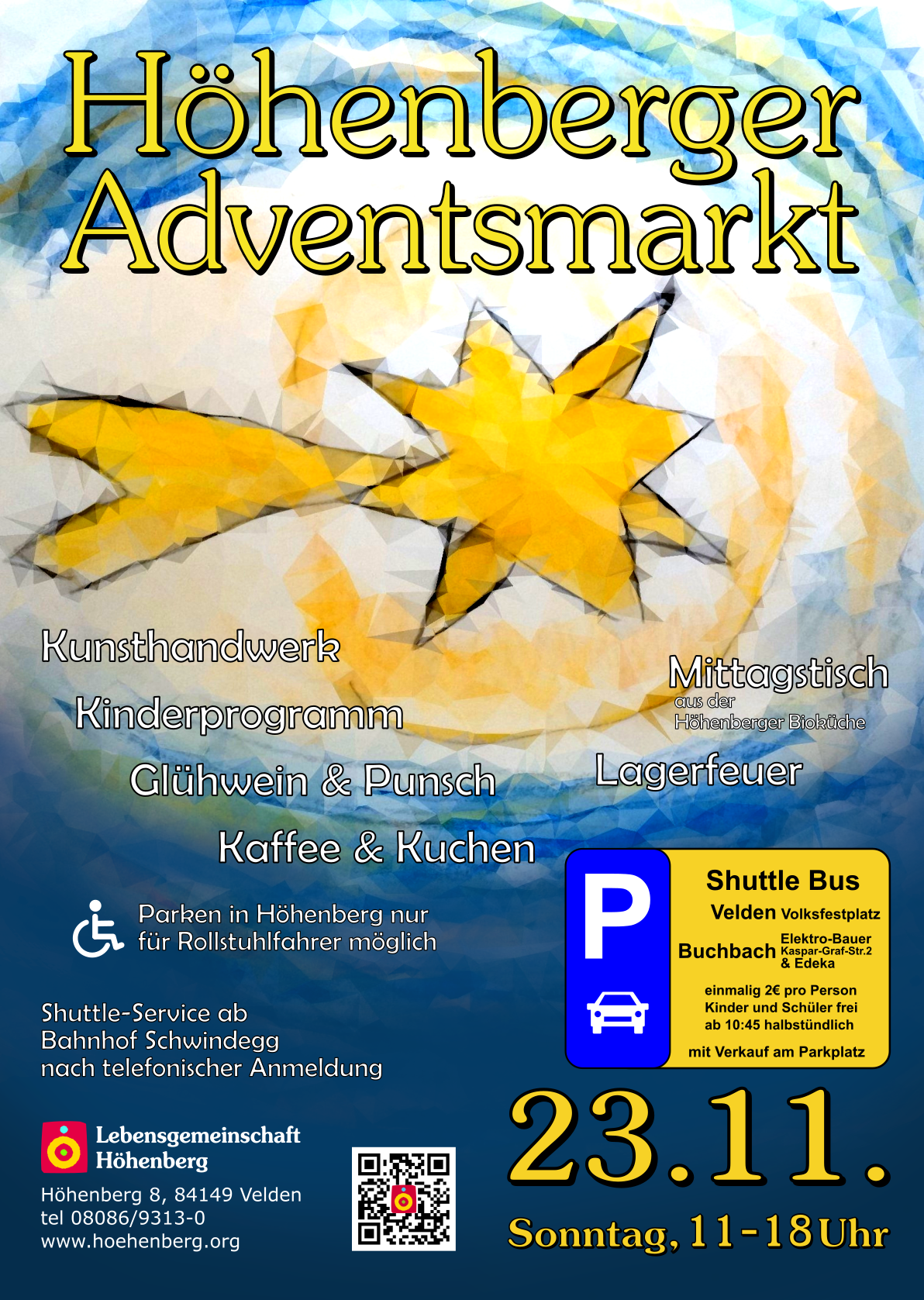 Plakat Adventsmarkt