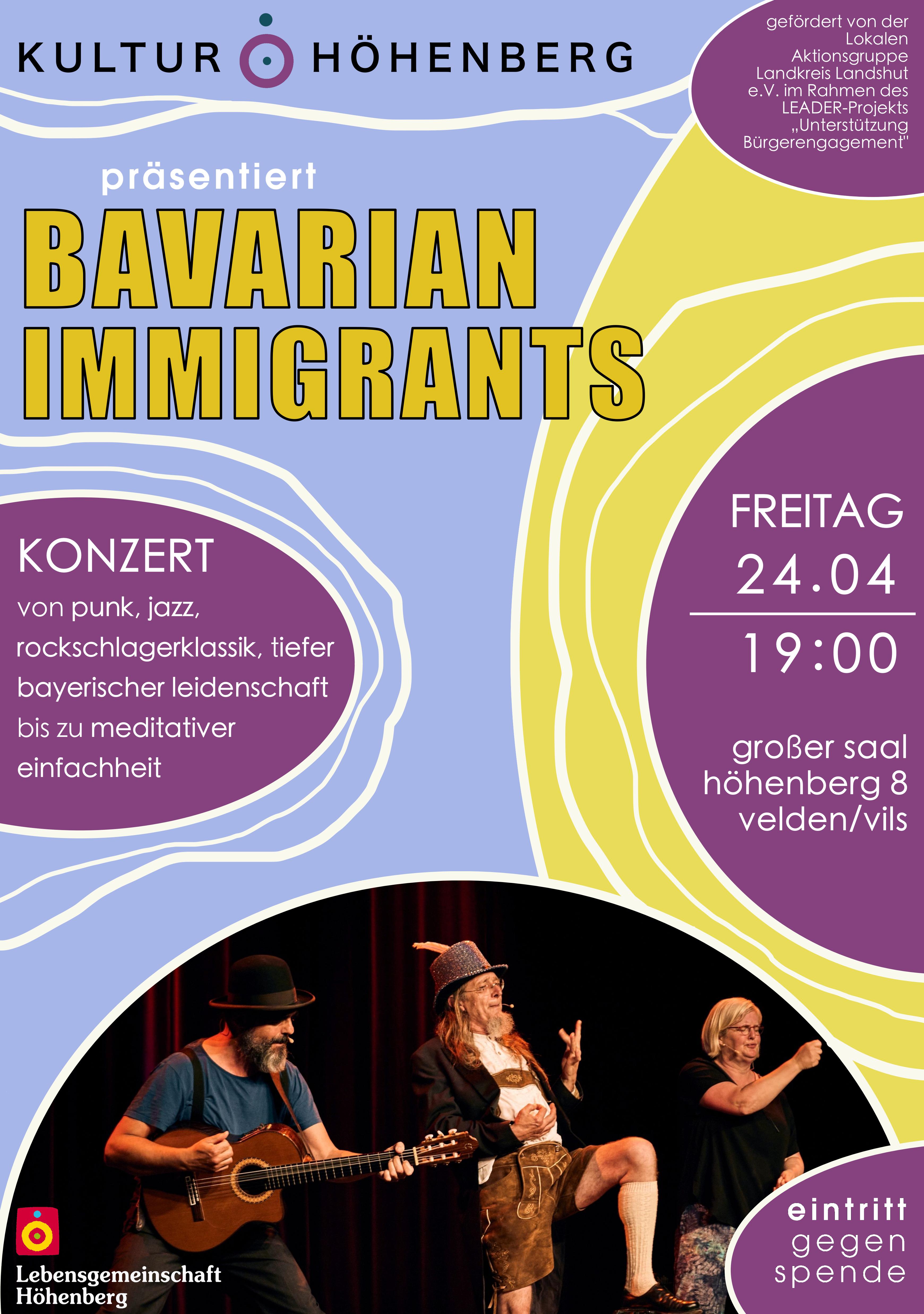 Flyer Bavarian Immigrants